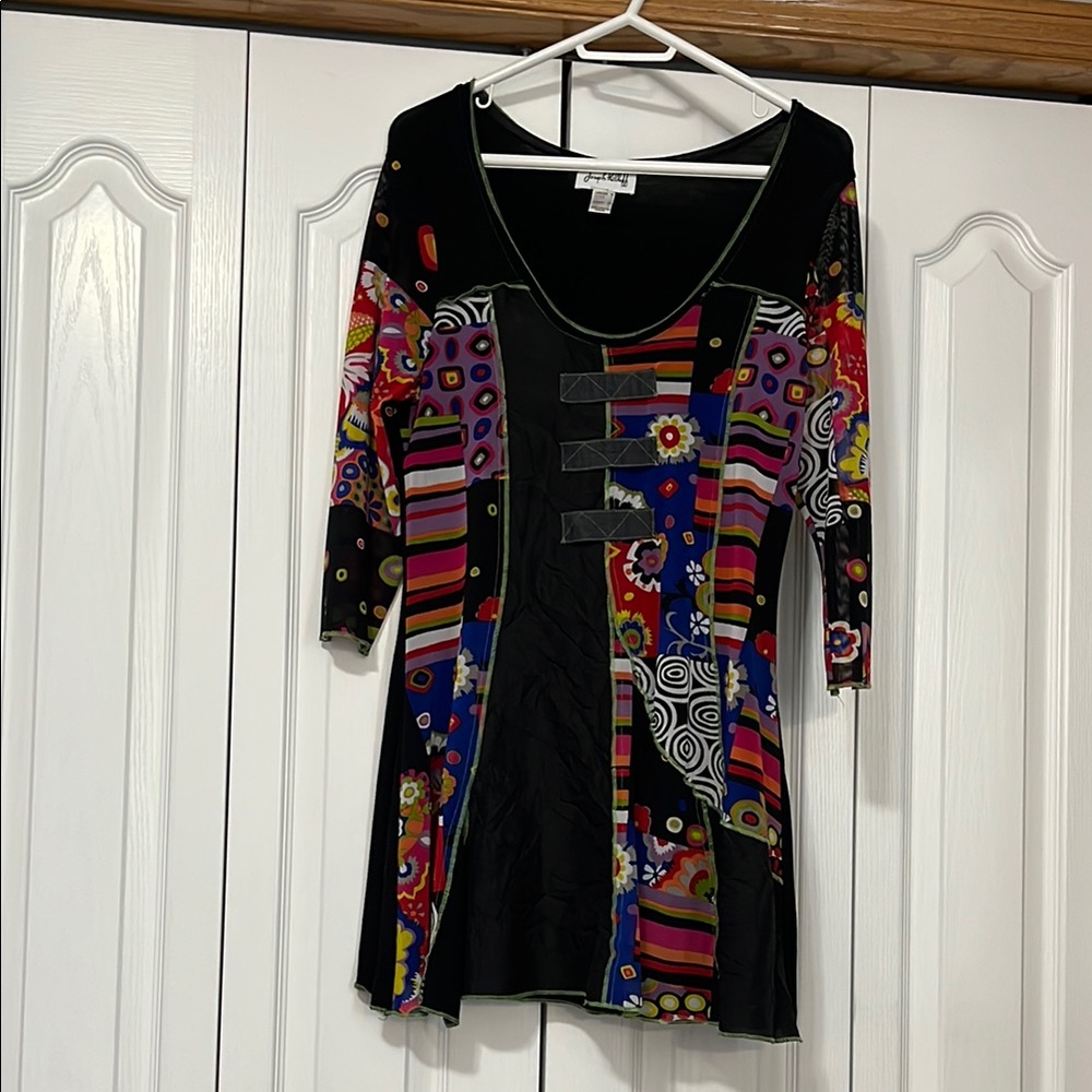 Joseph Ribkoff Multicolor Tunic Top
